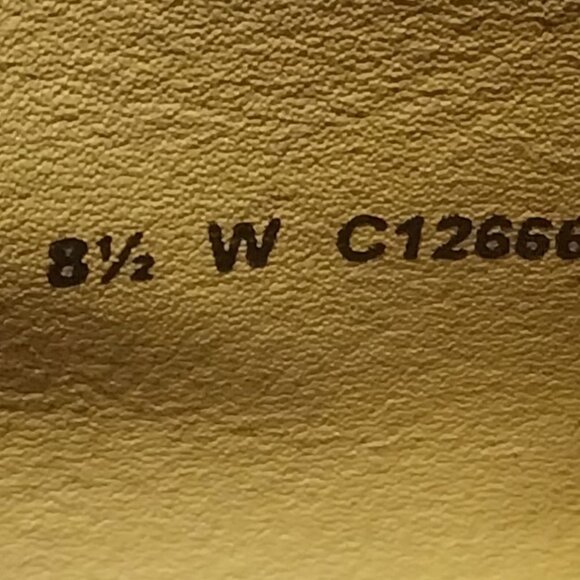 Cole Haan Mens Cap Toe Oxford Dress Shoes Size 8.5 Wide Brown Leather Classic - Picture 8 of 9